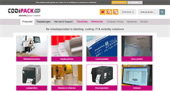 Desktop Screenshot of codipack.com